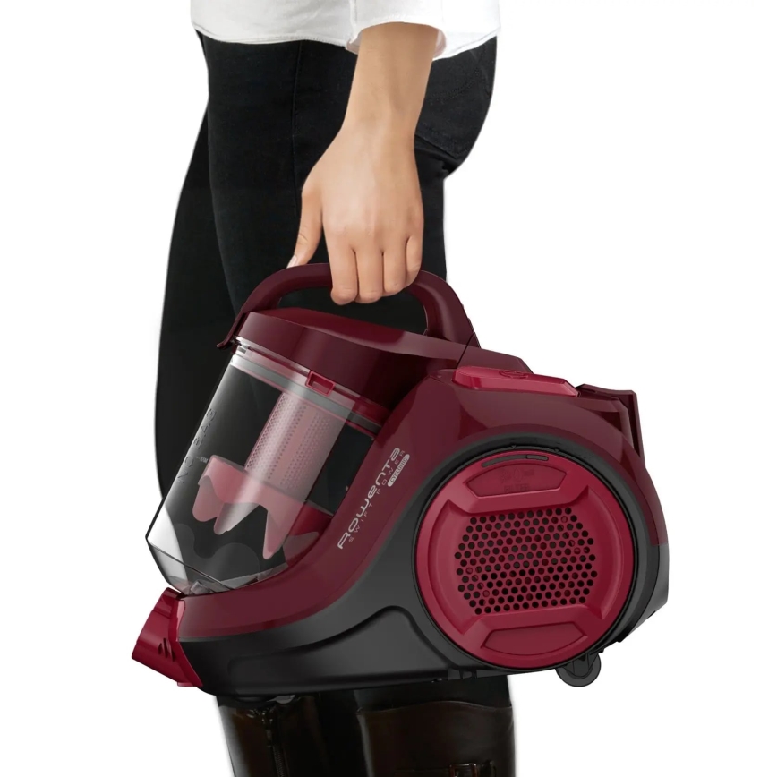 Rowenta - Bezsáčkový vysávač SWIFT POWER CYCLONIC 1,2l 750W/230V červená