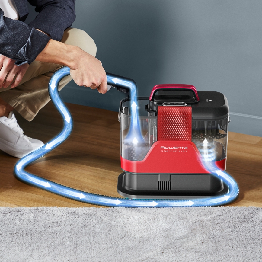 Rowenta - Čistič kobercov CLEAN IT HOT & COLD ANIMAL 1150 W/230 V