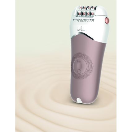 Rowenta - Epilátor WET&DRY 4,5 W/5 V 600 mAh béžovo-zlatý
