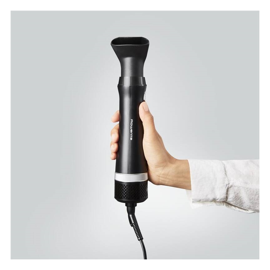 Rowenta - Horkovzdušná kefa EXPRESS STYLE 900W/230V čierna/strieborná