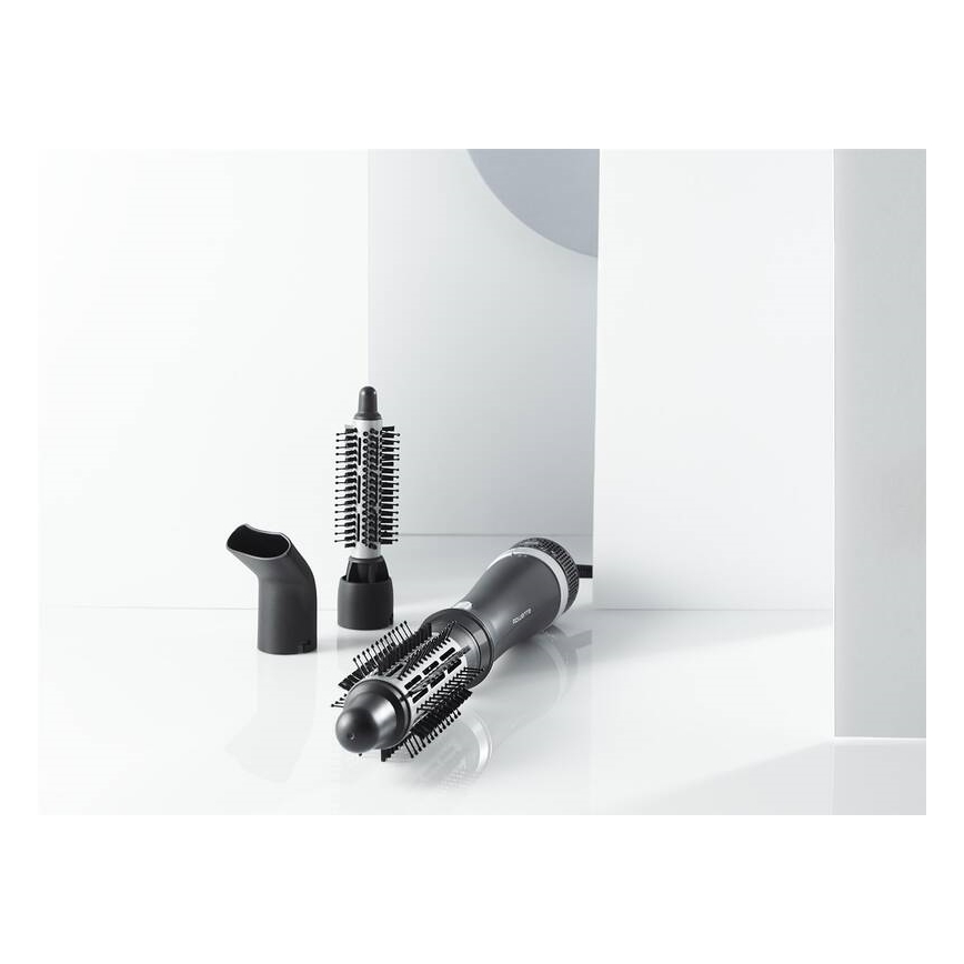 Rowenta - Horkovzdušná kefa EXPRESS STYLE 900W/230V čierna/strieborná