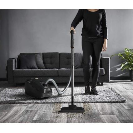 Rowenta - Sáčkový vysávač ZELENÁ FORCE EFFITECH ECO TOTAL CLEAN 400W/230V čierna