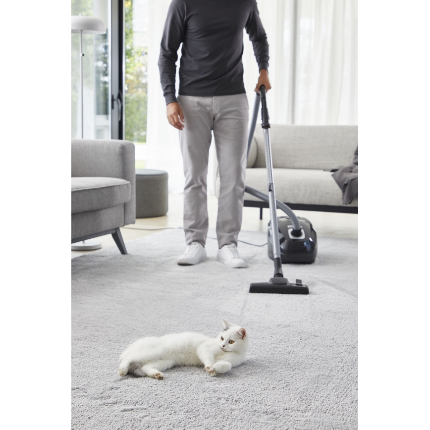 Rowenta - Sáčkový vysávač ZELENÁ FORCE EFFITECH ECO TOTAL CLEAN 400W/230V čierna