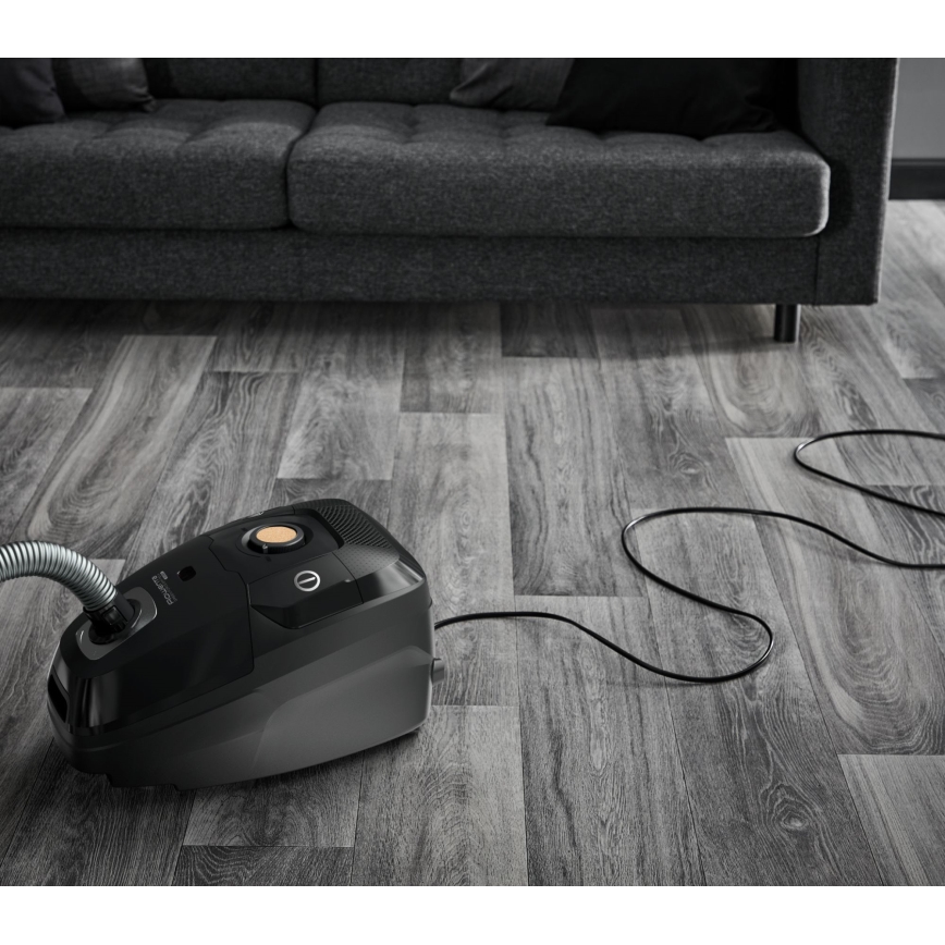 Rowenta - Sáčkový vysávač ZELENÁ FORCE EFFITECH ECO TOTAL CLEAN 400W/230V čierna