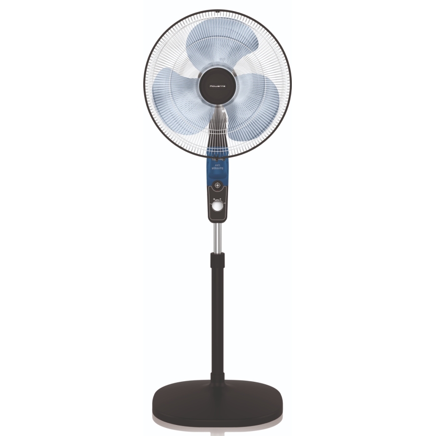 Rowenta - Stojanový ventilátor s odpudzovačom komárov ESSENTIAL+ 60W/230V 130 cm čierny