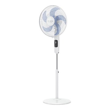 Rowenta - Stojanový ventilátor TURBO SILENCE 55W/230V 147 cm biela + diaľkové ovládanie