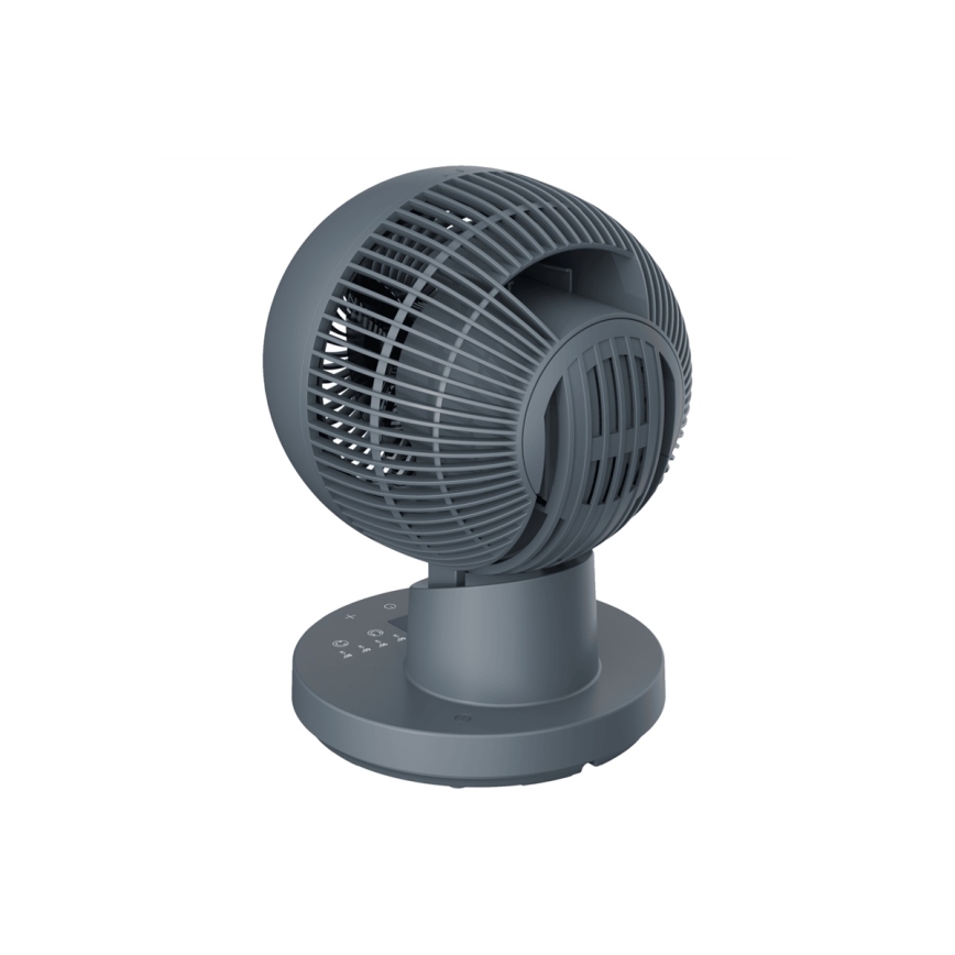 Rowenta - Stolný ventilátor TURBO SWIFT COMPACT 230V modrá + diaľkové ovládanie