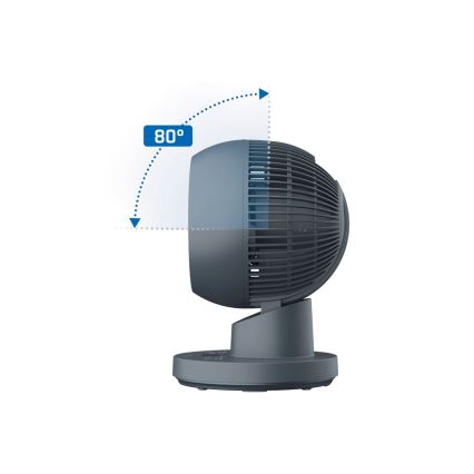 Rowenta - Stolný ventilátor TURBO SWIFT COMPACT 230V modrá + diaľkové ovládanie