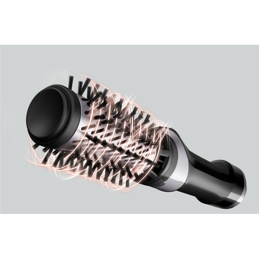 Rowenta - Teplovzdušná kefa BRUSH ACTIV 1000 W/230 V, čierna