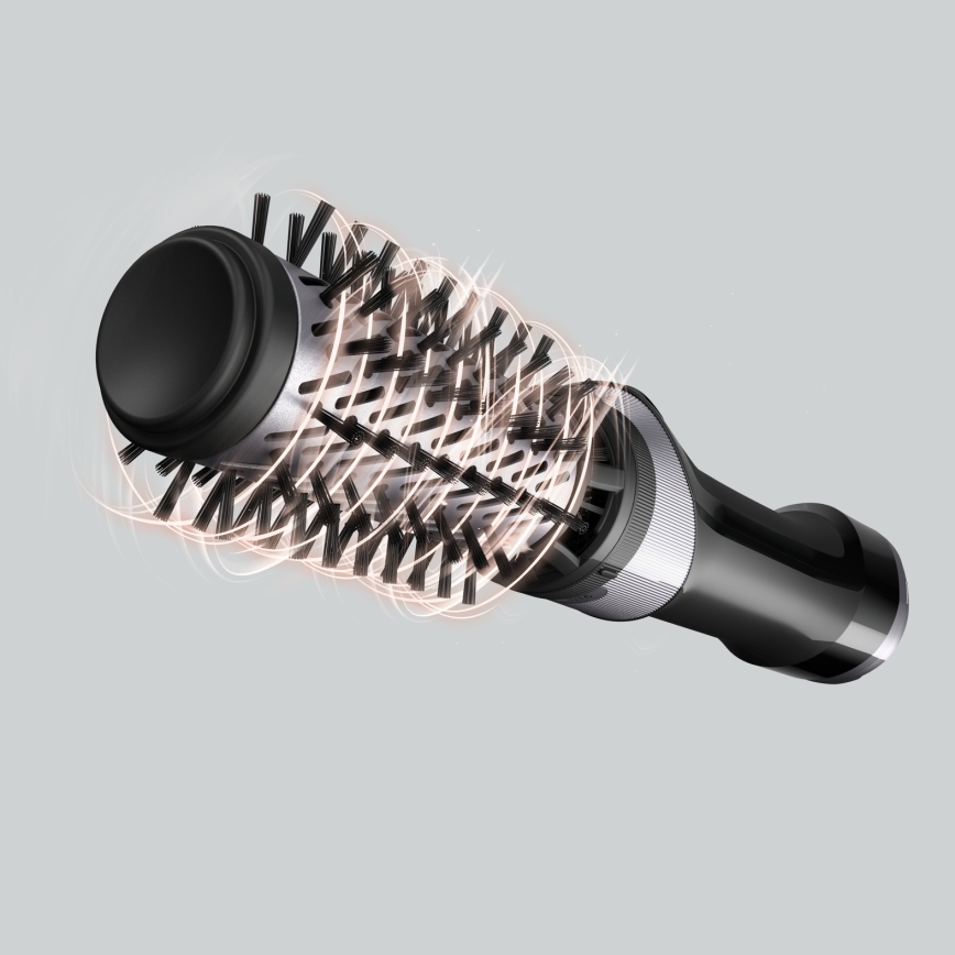 Rowenta - Teplovzdušná kefa BRUSH ACTIV 1000 W/230 V, čierna