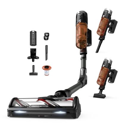 Rowenta - Tyčový vysávač 2v1 X-FORCE FLEX 380W/25,2V čierna 2000 mAh