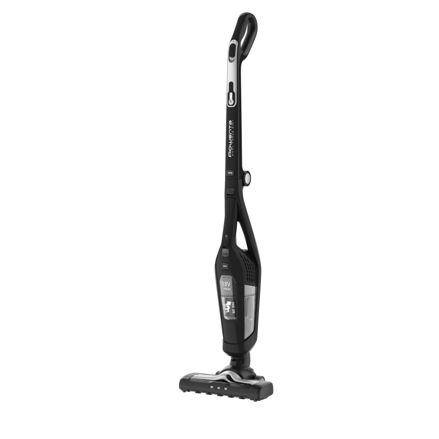 Rowenta - Tyčový vysávač DUAL FORCE 2V1 100W/18V 2500 mAh čierna