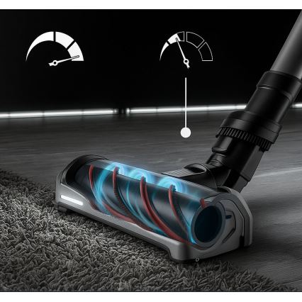 Rowenta - Tyčový vysávač s mopom X-FORCE FLEX ANIMAL AQUA AUTO 3v1 480W/32,4V 2500 mAh modrá