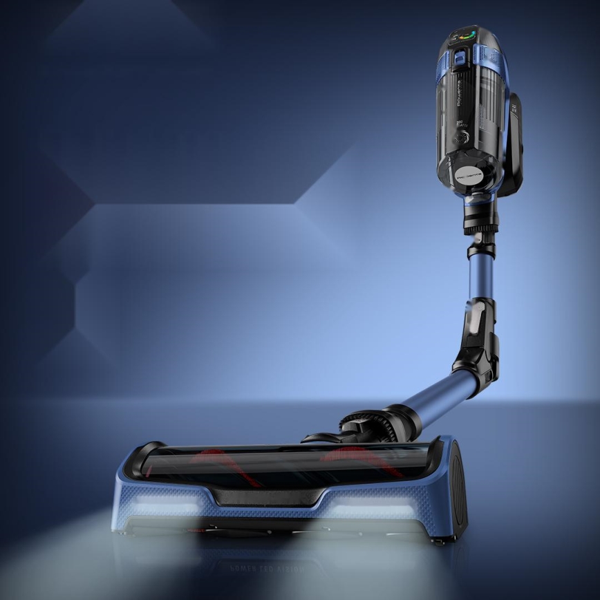 Rowenta - Tyčový vysávač s mopom X-FORCE FLEX ANIMAL AQUA AUTO 3v1 480W/32,4V 2500 mAh modrá