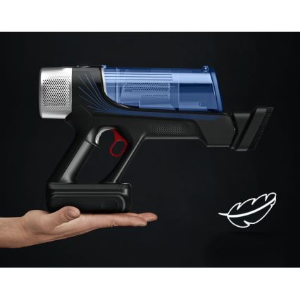 Rowenta - Tyčový vysávač s mopom X-FORCE FLEX ANIMAL AQUA AUTO 4v1 250W/25,2V 2500 mAh čierna/modrá