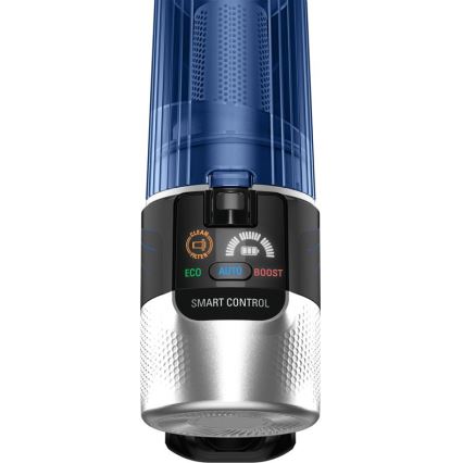 Rowenta - Tyčový vysávač s mopom X-FORCE FLEX ANIMAL AQUA AUTO 4v1 250W/25,2V 2500 mAh čierna/modrá