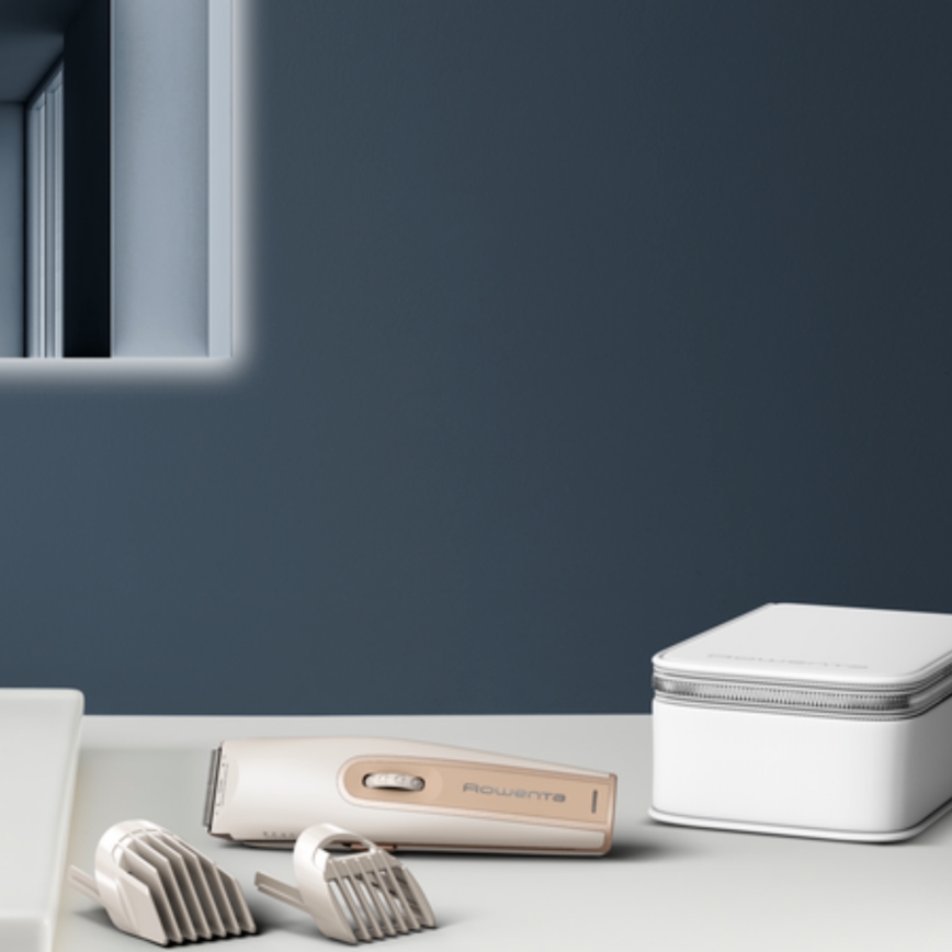 Rowenta - Zastrihávač NOMAD krémový 600 mAh