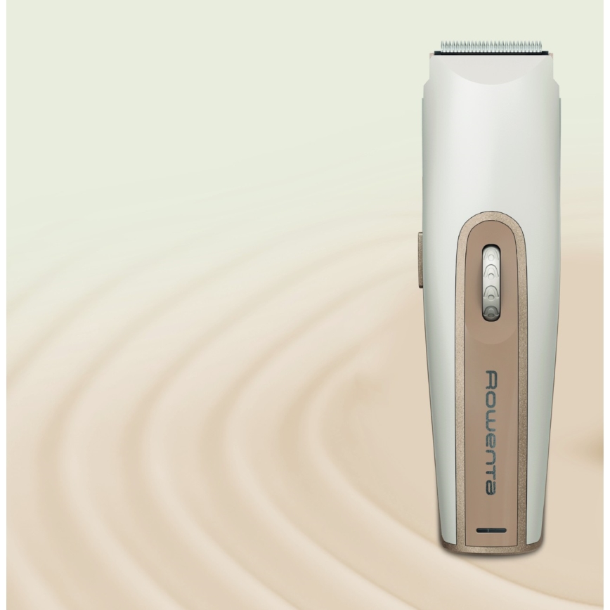 Rowenta - Zastrihávač NOMAD krémový 600 mAh