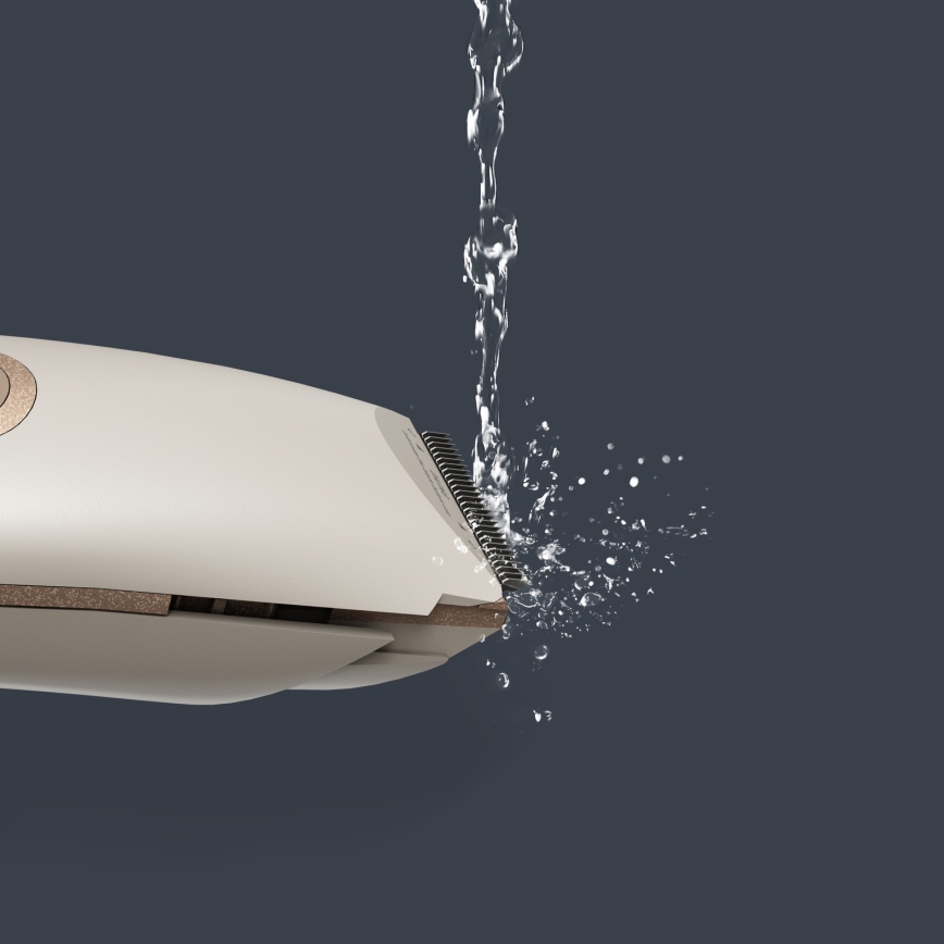 Rowenta - Zastrihávač NOMAD krémový 600 mAh