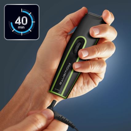 Rowenta - Zastrihávač SPORT COLLECTION 600 mAh čierny