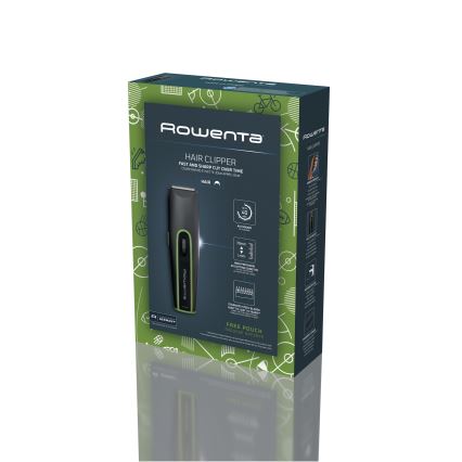 Rowenta - Zastrihávač SPORT COLLECTION 600 mAh čierny