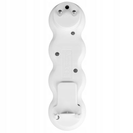 Rozbočovač zásuviek s vypínačom, 3 zásuvky