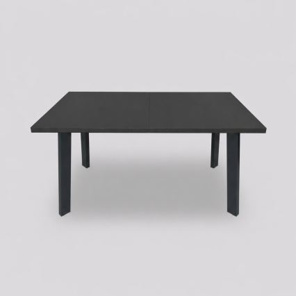 Rozkladací jedálenský stôl KERNO 150/190x80 cm čierny