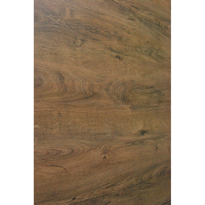 Rozkladací jedálenský stôl NEXUS 100/140x77 cm dub lefkas/čierna
