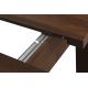 Rozkladací jedálenský stôl SALUTO 76x110 cm orech