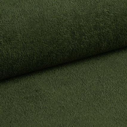 Rozkladacia rohová sedacia súprava s úložným priestorom do tvaru L HORTA pravá zelená