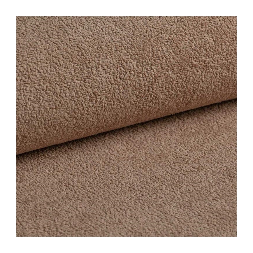 Rozkladacia rohová sedacia súprava v tvare L HORTA, ľavé prevedenie, ružová