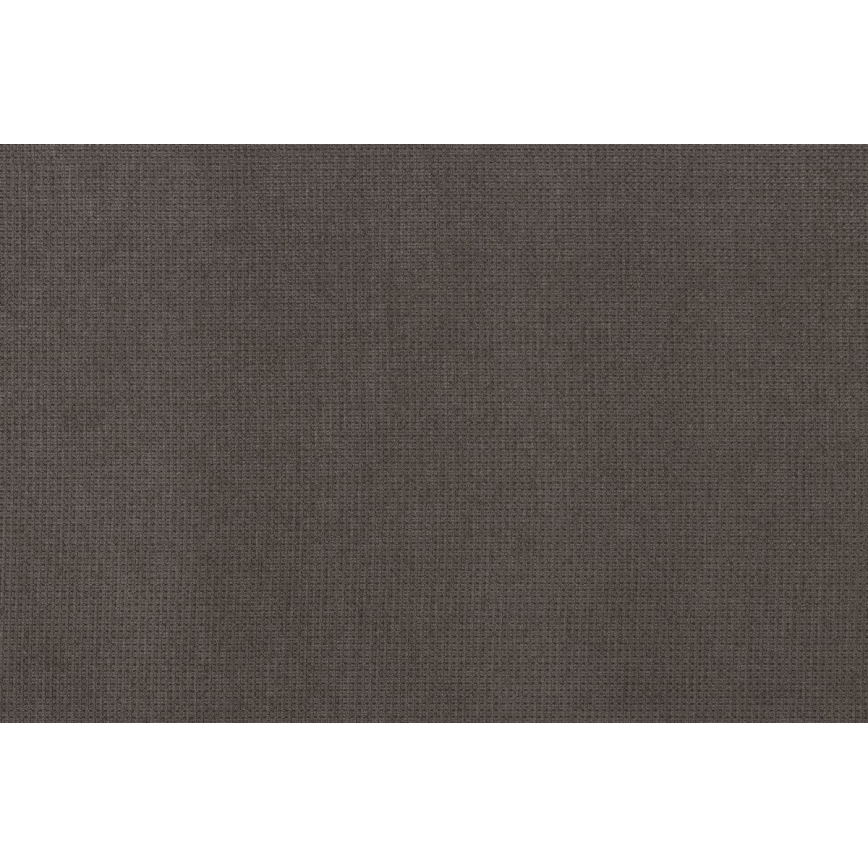 Rozkladacia sedačka s úložným priestorom a taburetom PALERMO, hnedá, ľavé prevedenie