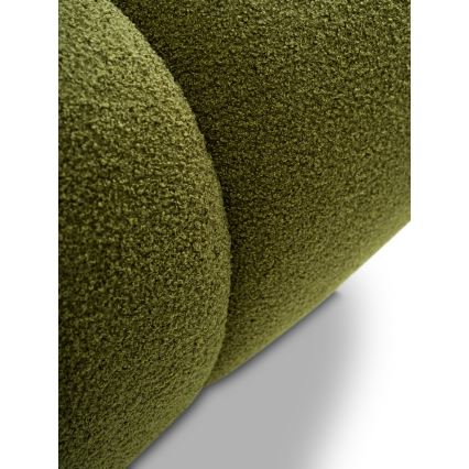 Rozkladacia trojmiestna pohovka NUORO so úložným priestorom, zelená