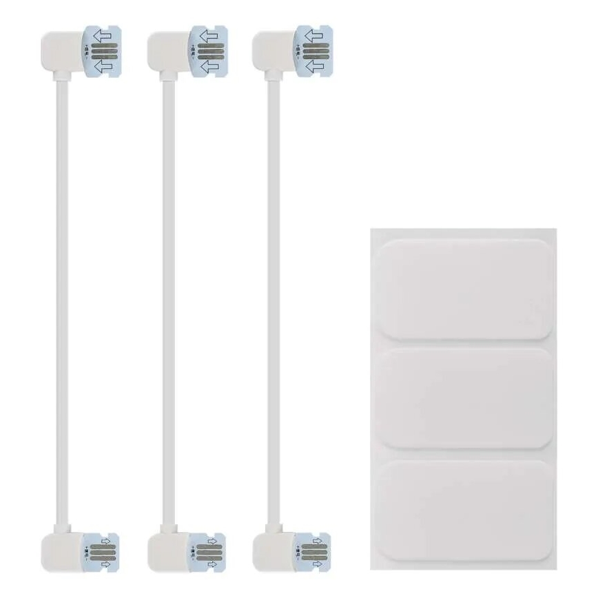 SADA 3x LED RGBIC+CCT Stmievačný panel - rozšírenie 3xLED/1,8W/230V Wi-Fi Tuya