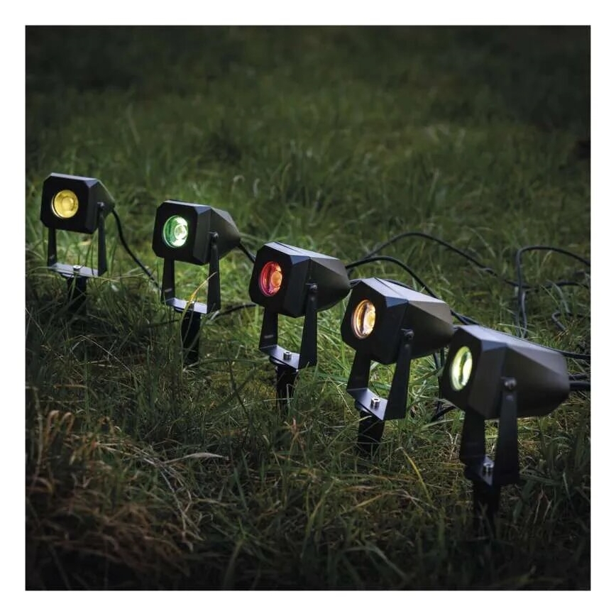LED RGBIC Stmievateľná vonkajšia lampa GoSmart - rozšírenie LED/1,5W/230V 3000-6500K IP65 Wi-Fi Tuya
