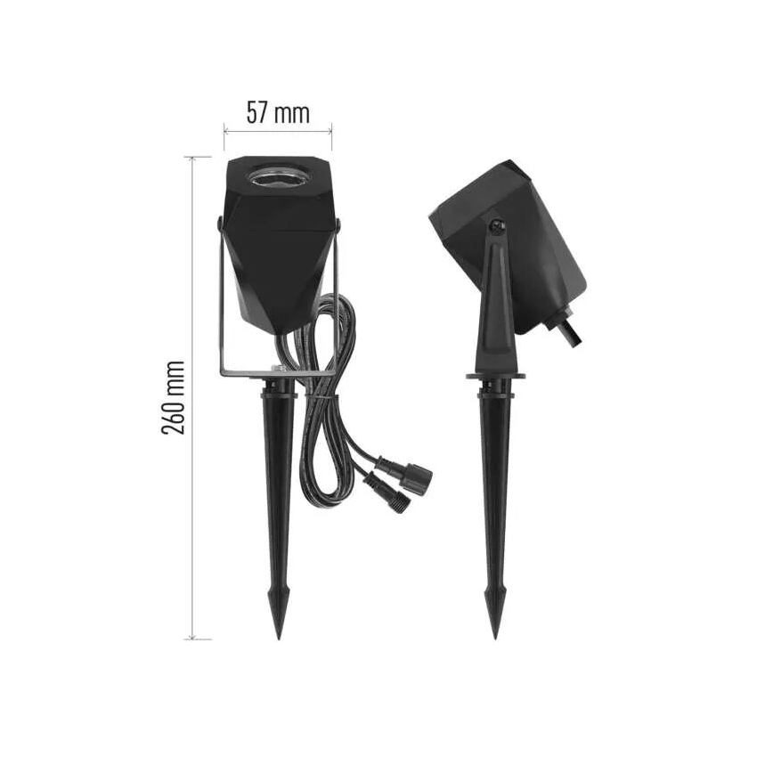 LED RGBIC Stmievateľná vonkajšia lampa GoSmart - rozšírenie LED/1,5W/230V 3000-6500K IP65 Wi-Fi Tuya