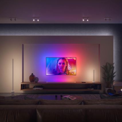 Rozširovacia sada LED stmievateľného pásika Philips Hue White And Color Ambiance 1m LED/12,3W/230V