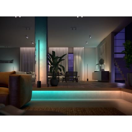 Rozširovacia sada LED stmievateľného pásika Philips Hue White And Color Ambiance 1m LED/12,3W/230V