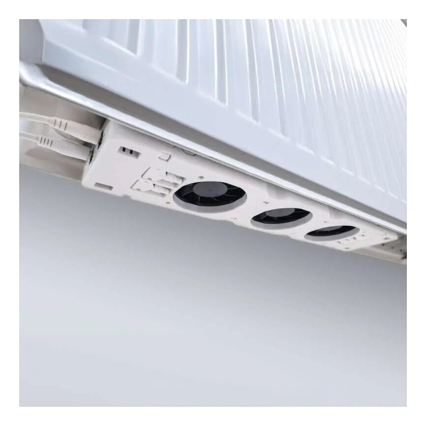 Rozširovacia sada ventilátora pod kúrenie 5V biela