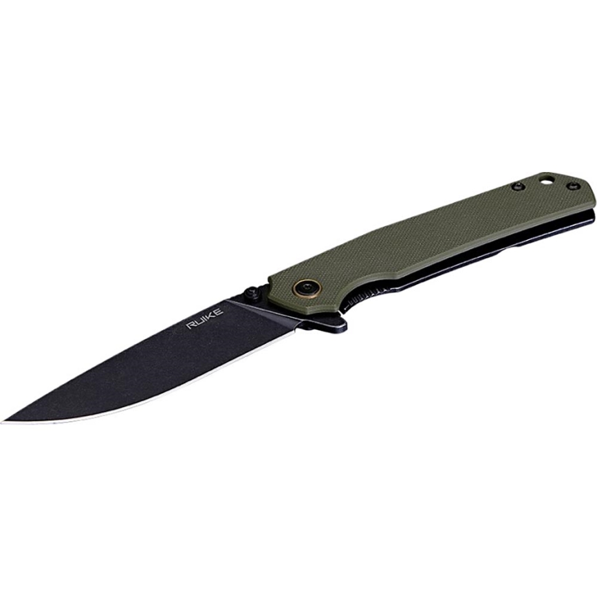 Ruike RUP801G - Zatvárací vreckový nôž 20 cm zelená