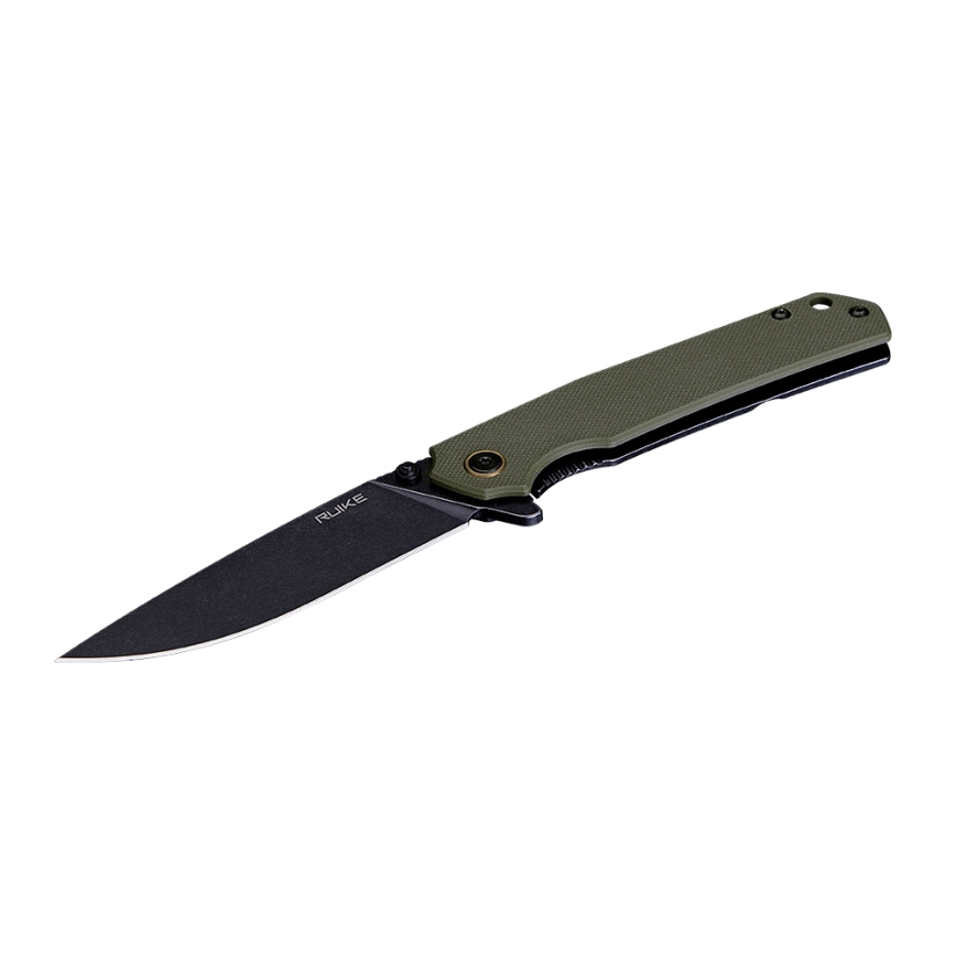 Ruike RUP801G - Zatvárací vreckový nôž 20 cm zelená