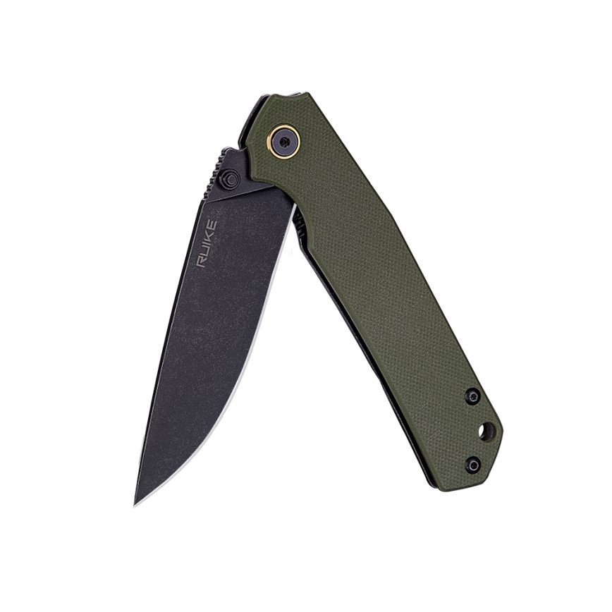 Ruike RUP801G - Zatvárací vreckový nôž 20 cm zelená