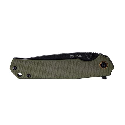 Ruike RUP801G - Zatvárací vreckový nôž 20 cm zelená