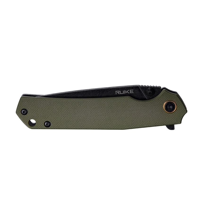 Ruike RUP801G - Zatvárací vreckový nôž 20 cm zelená