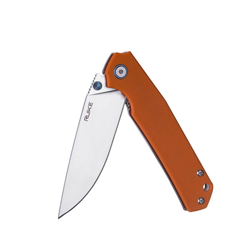 Ruike RUP801J - Zatvárací vreckový nôž 20 cm oranžová