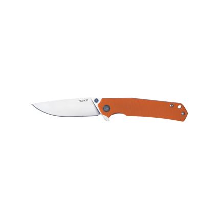 Ruike RUP801J - Zatvárací vreckový nôž 20 cm oranžová