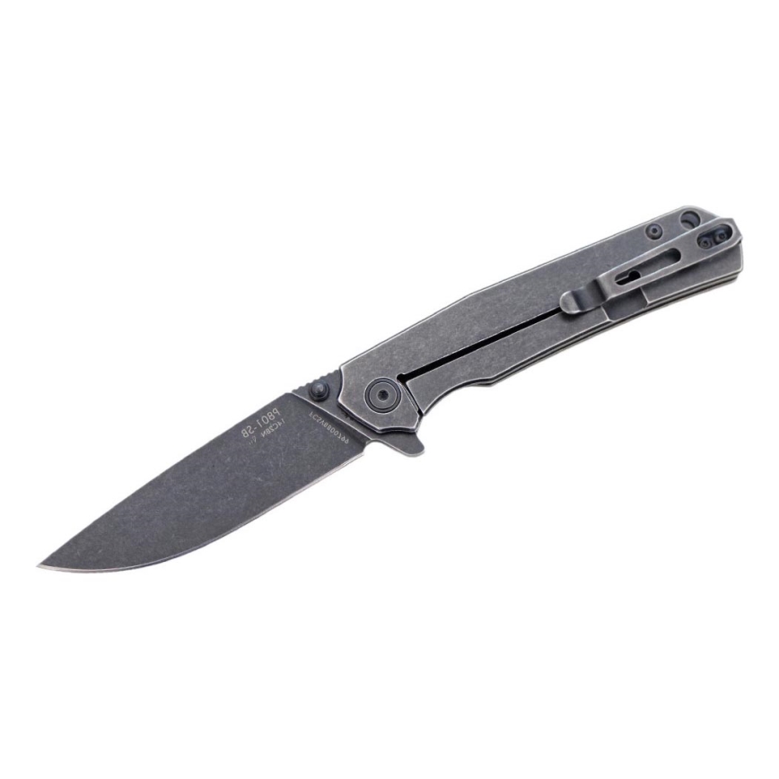 Ruike RUP801SB - Zatvárací vreckový nôž 20 cm šedá