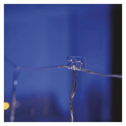 SADA 10 ks dvojitých držiakov na vianočné reťaze