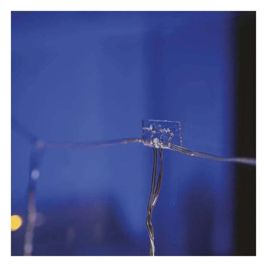 SADA 10 ks dvojitých držiakov na vianočné reťaze