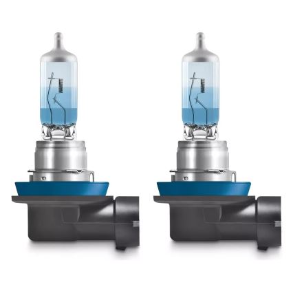 SADA 2x Autožiarovka COOL MODRÁ H11 PGJ19-2/55W/12V 5000K - Osram